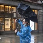 Three storms strike Asia in a week battering millions with heavy rain and strong winds