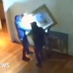 Moment €9m worth of art stolen from Italy museum