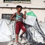 Israel warns of ‘forceful’ response to kites flown from Gaza