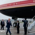 Trump says he switched planes after Nato summit because of possible threat