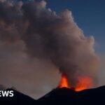 Mount Etna: US hiker dies after being struck by lightning on Italian volcano