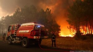 France’s firefighters on the wildfire frontline