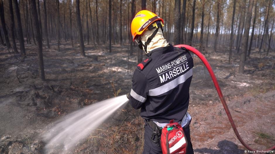 On the front line of Europe’s battle against wildfires