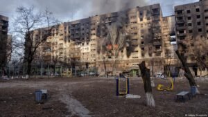 Russians snap up new homes built on Ukraine ‘graveyard’