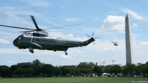 FAA probes Marine One flight close to passenger jet