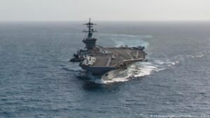 US disputes reports of trying conditions on carrier in Gulf