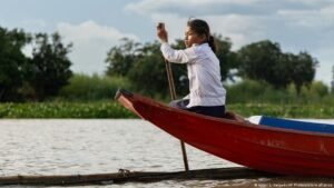 In Cambodia, shifting waters threaten school dreams