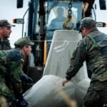 German army helps Poland protect itself against Russia