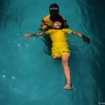 Gaza’s children swim back to courage, joy, and hope