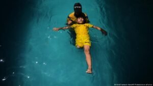 Gaza’s children swim back to courage, joy, and hope