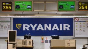 Broken engine parts shattered Ryanair plane window, partially sucking passenger out, US investigators find