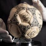 Diego Maradona’s ‘Hand of God’ football from 1986 World Cup win over England sells for £2.5m