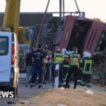 Twelve killed as Polish bus veers off Hungarian motorway