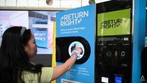 300 more beverage container return machines to be deployed at institutes of higher learning, industrial areas