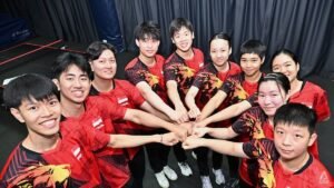 Singapore’s young table tennis team confident but face ‘uphill battle’ at Asian Games
