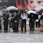 Typhoon approaches eastern Japan, prompting flood and landslide warnings