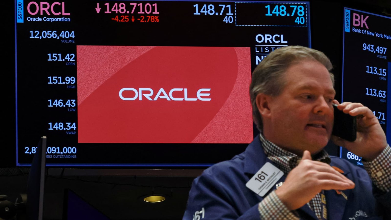 AI trade faces test with next week’s Oracle earnings