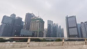 Air quality in four Singapore regions in unhealthy range
