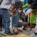 Nepali families hold symbolic funerals for missing after floods