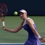 Rybakina quiets injury concerns with first-round win over Frodin