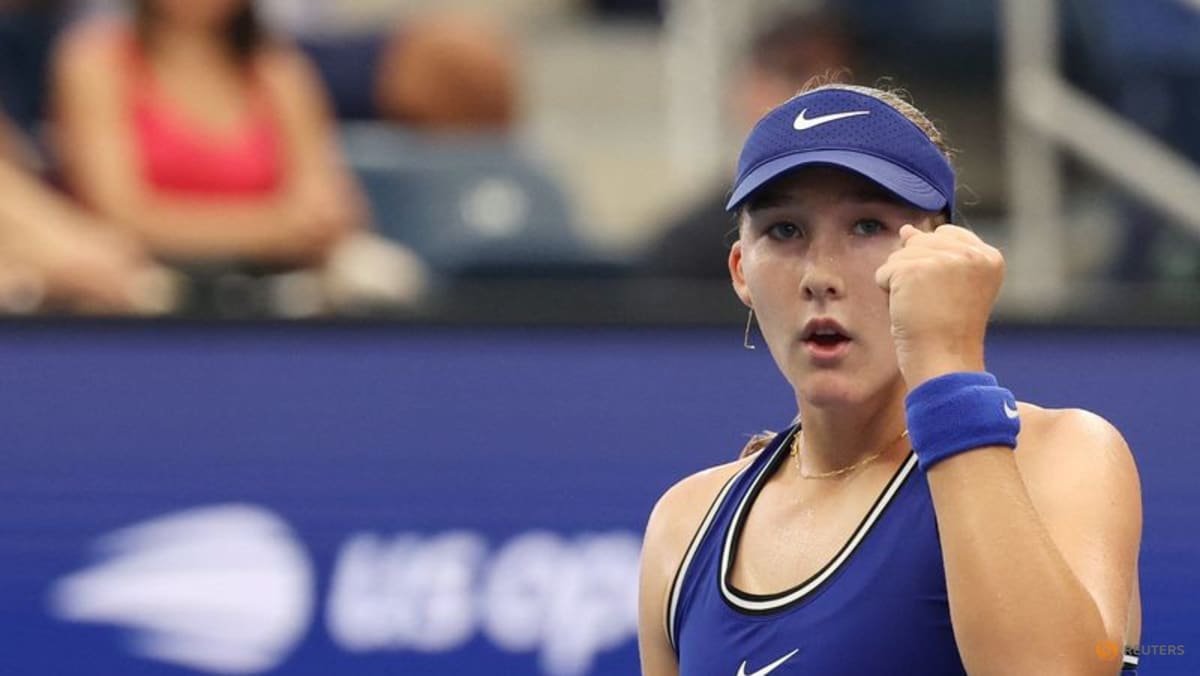 Andreeva dismantles Tjen, eases into US Open second round
