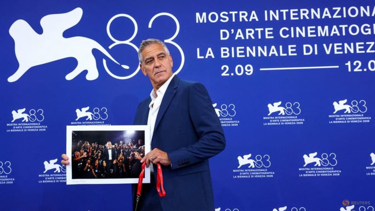 Clooney tells Venice festival that AI threatens film and journalism