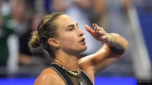 Dominant Sabalenka sweeps past Iatcenko to reach US Open third round