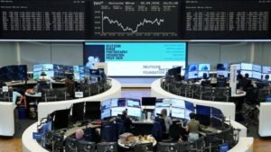 Stocks, bonds gain ahead of US data, Fed comments; yen rallies