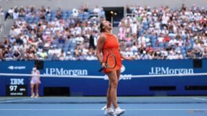 Sabalenka survives Noskova test to reach US Open semis