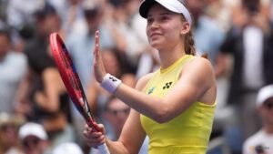 Rybakina beats qualifier Zheng to reach US Open semis and secure no. 1 spot