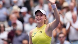 Rybakina claims top ranking with win over Zheng, Gauff eyes US Open semis