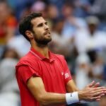 Khachanov back to US Open semi-finals as Blockx retires