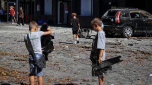 Russian attacks kill six, injure dozens in Ukraine, Moscow says it hits ships, plants