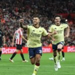 Guimaraes opens Arsenal account in win at Sunderland