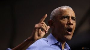 Obama voices caution on AI, urges Democrats to tackle it, NYT says