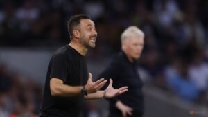 De Zerbi backs Spurs attack despite Richarlison omission and goal drought