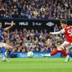 Teenager Dowman scores twice as Arsenal progress in League Cup