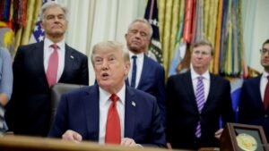 Trump says CNN, MS NOW, Politico banned from White House