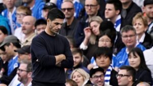 Arteta vows Arsenal will learn from chastening Brighton defeat