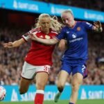 Holmberg’s stoppage-time goal rescues Arsenal draw at Man United in WSL