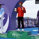 Japan triathlete Hojo wins first gold of Asian Games