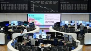 Stocks gain on AI optimism; lower oil helps bonds