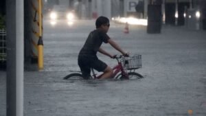Flights scrapped, evacuations urged as Typhoon Dujuan wallops Japan