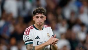 Valverde has sprained ankle, say Real Madrid