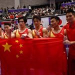 China avenge Olympic defeat to take men’s team gold in Asian Games gymnastics showdown with Japan