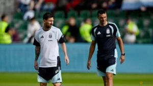 Scaloni says he did his best to convince Messi to return for Argentina farewell