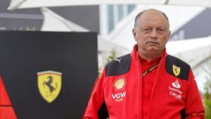 Ferrari boss Vasseur frustrated with speculation about future amid Horner links
