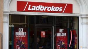 Ladbrokes owner Entain cuts online revenue outlook after Brazil online betting ban