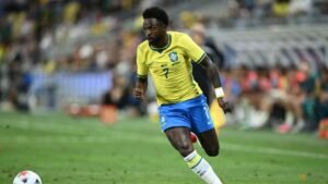 Brazil coach Ancelotti says Vinicius deserves ‘patience’