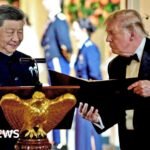 US and China must act as responsible powers together, Xi says as Trump toasts friendship at state dinner